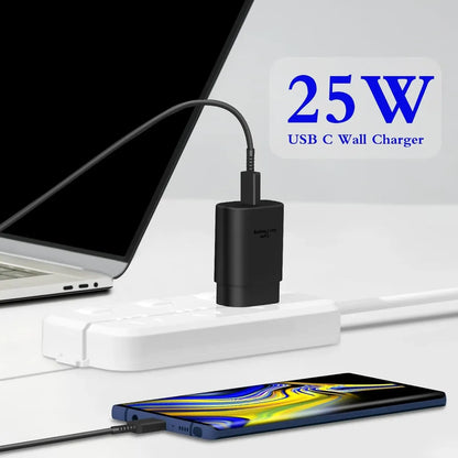 Cargador Rápido USB-C PD 25W + Cable 1.8M 2 Pack - Sybervolt