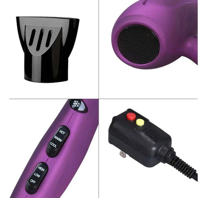 Secadora De Cabello Berta 1875w Tourmaline Ionic Ceramic