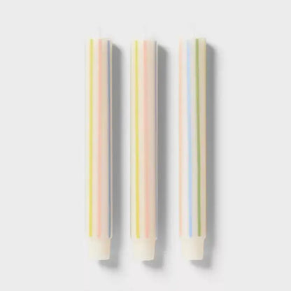 Juego De Velas Conicas Decoracion 6pcs- Room Essentials