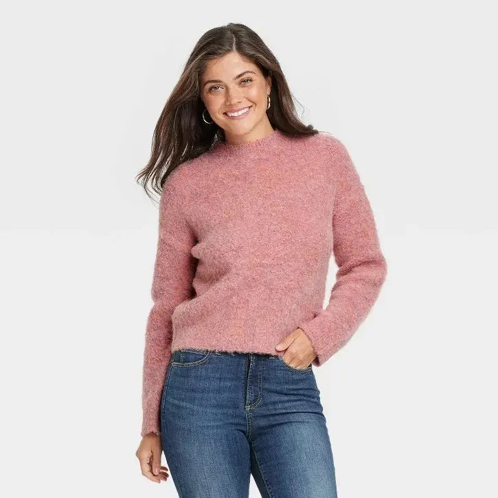 Suéter De Punto Bouclé Para Mujer - Universal Thread