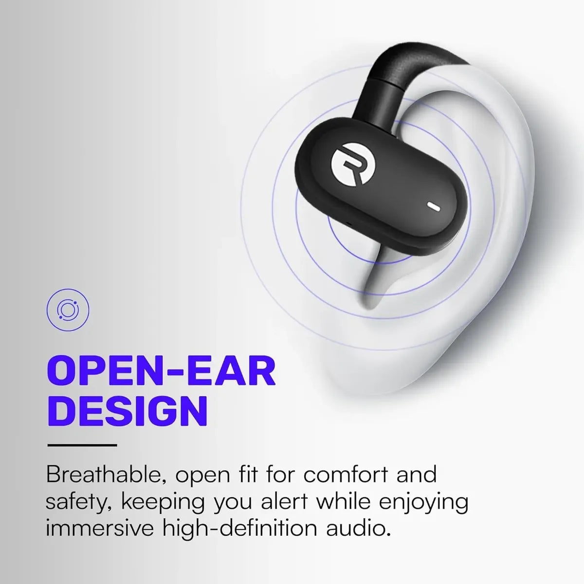 Audifonos Bluetooth Abiertos IPX5 40h - Raycon