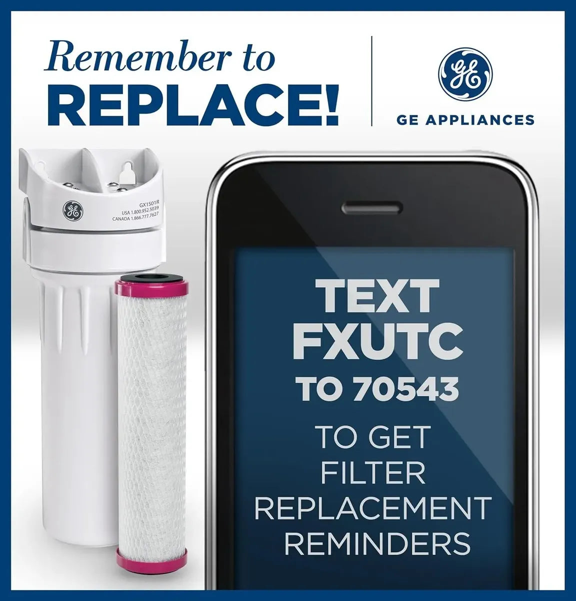 GE FXUSC Filtro Repuesto