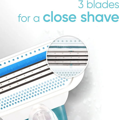 Gillette Venus Smooth Women's 3 Blades 4 Pack