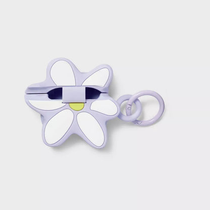 Funda AirPods 1/2 Daisy Morado Con Clip  Heyday