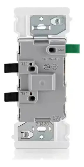 Interruptor 15A 120/277V Blanco 1 Polo - Leviton