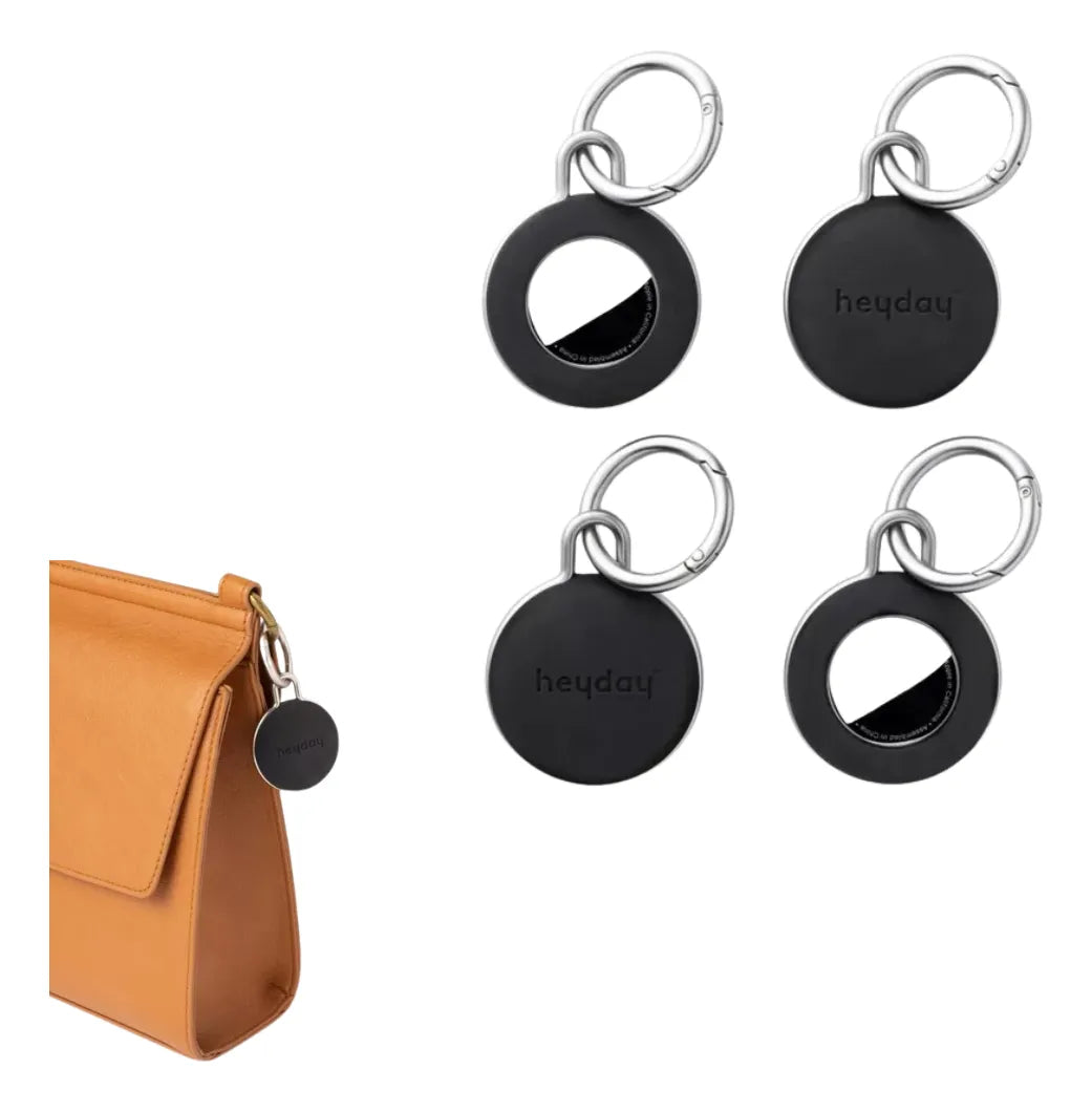 Llavero Funda Para AirTag Silicón Con Mosquetón Heyday