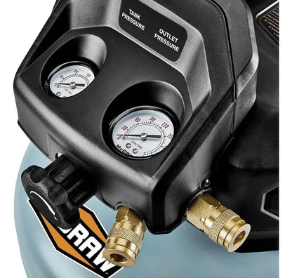 Compresor De Aire Panqueque McGraw De 6 Gal 150 PSI Oil Free