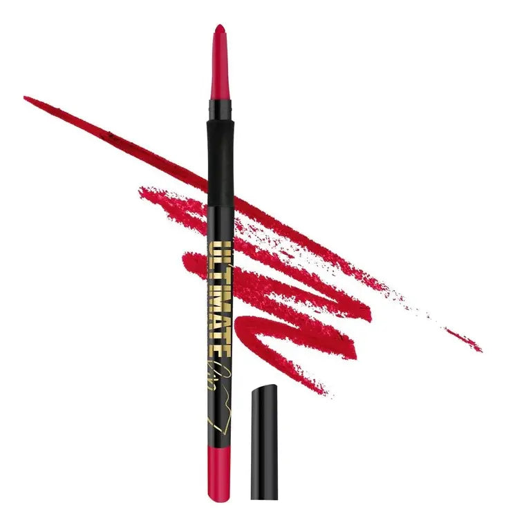 Lápiz Delineador Labios L.a. Girl Ultimate Lipliner Color Relentless Red Mate