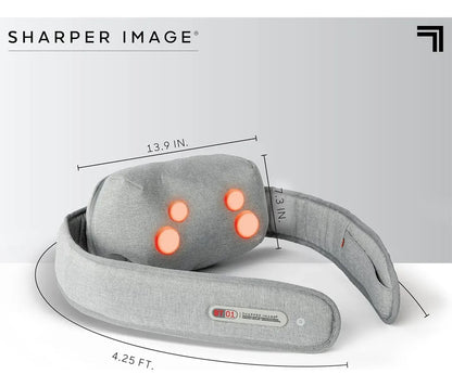 Masajeador Shiatsu Inalámbrico Full Body - Sharper Image