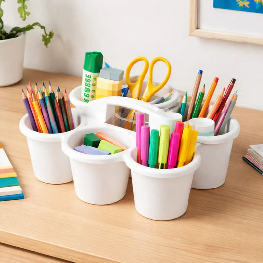 Organizador De Escritorio 6 Compartimentos Con Asa - Up&Up