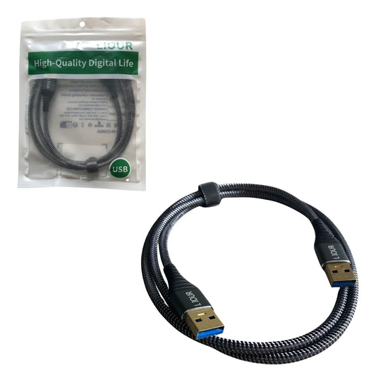 Cable USB a USB 3.0 Mallado – Alta Velocidad y Durabilidad - LIOUR
