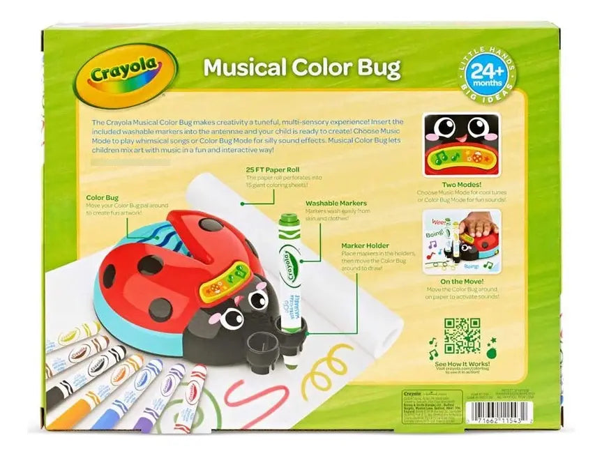 Crayola Catarina Musical Sensorial Para Dibujar