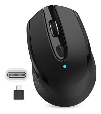 Mouse Inalámbrico USB-C 2.4G 6 Botones DPI - RaceGT