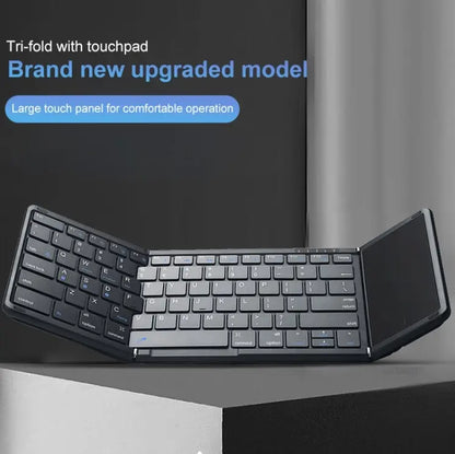 Teclado Bluetooth Plegable con Touchpad Universal B099T