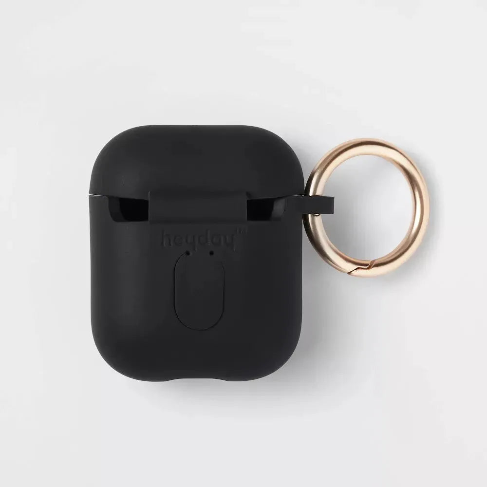 Funda AirPods Gen 1 Y 2 Silicón Con Clip - Heyday