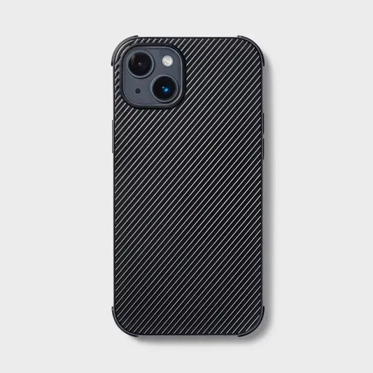 Funda iPhone 15 Plus & 14 Plus Rugged Black Megsafe - Heyday