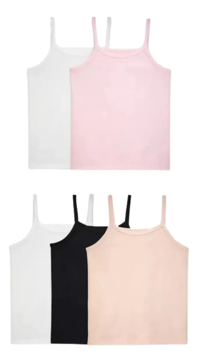 Cami Para Niñas 5 Pcs Talla L 12-14 Años - Fruit of the Loom