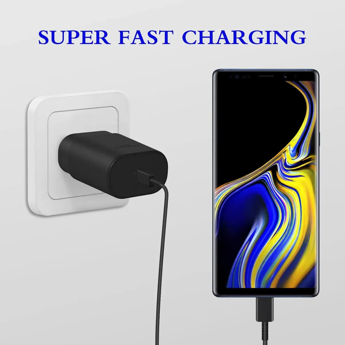 Cargador Rápido USB-C PD 25W + Cable 1.8M 2 Pack - Sybervolt