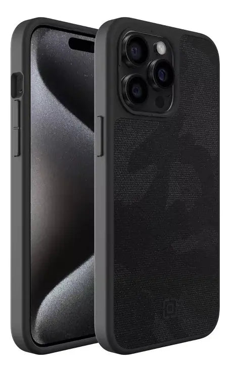 Funda iPhone 15 Pro Max Camo Negro Megsafe - Incipio