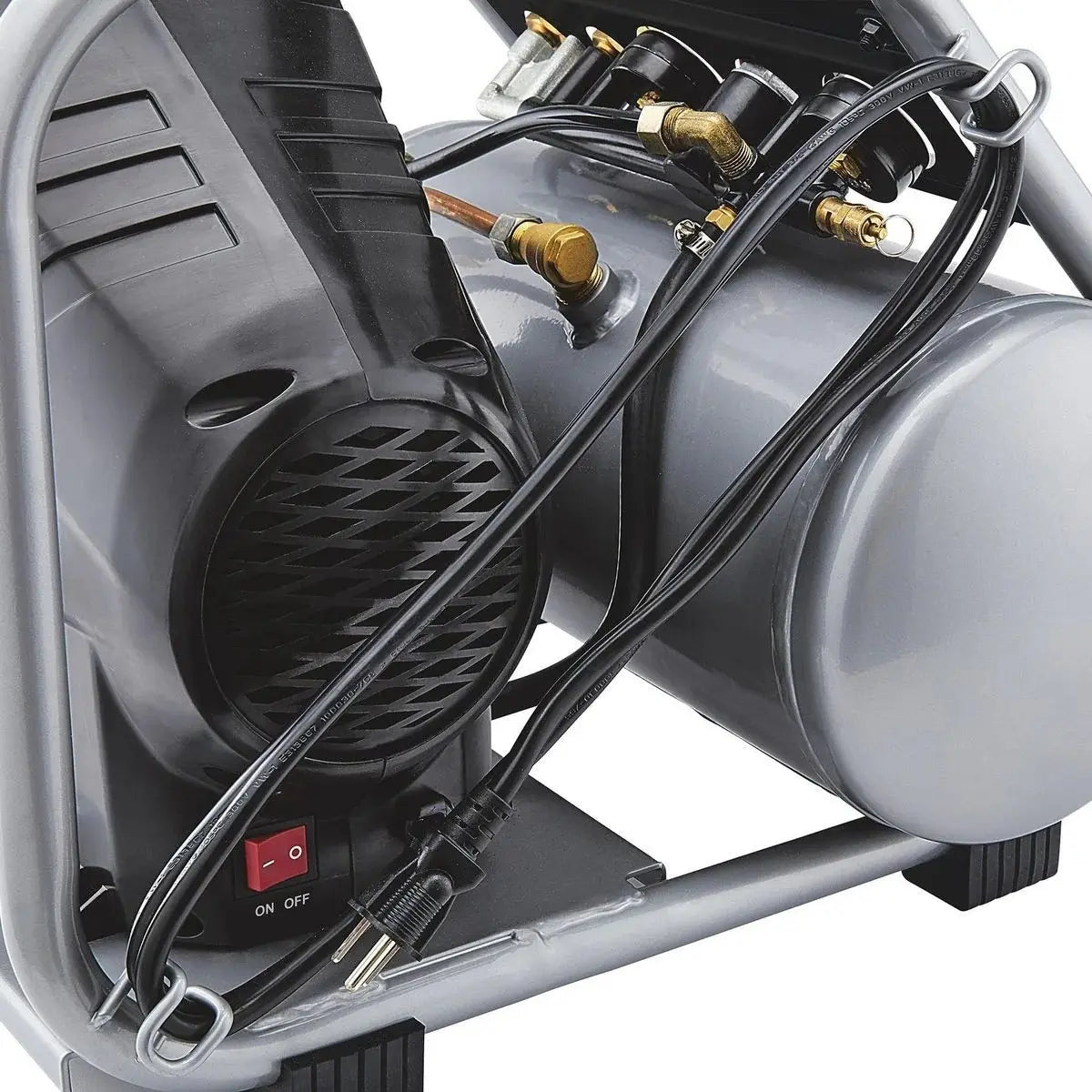 Compresor De Aire Sin Aceite De 4 Galones Y 200 PSI Fortress