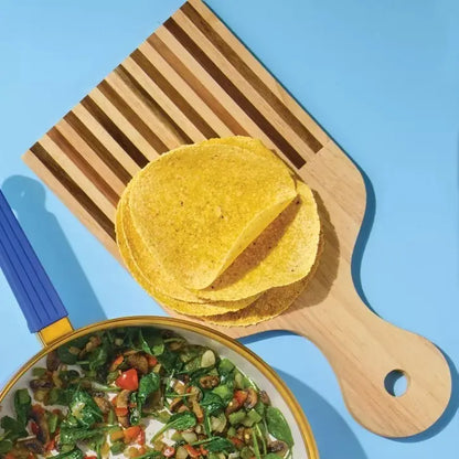 Tabla Para Picar De Madera Con Mango Carnes Frías Quesos