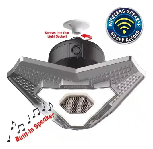 Lámpara LED 3700lm 25W Con Bocina Bluetooth Beyond Bright