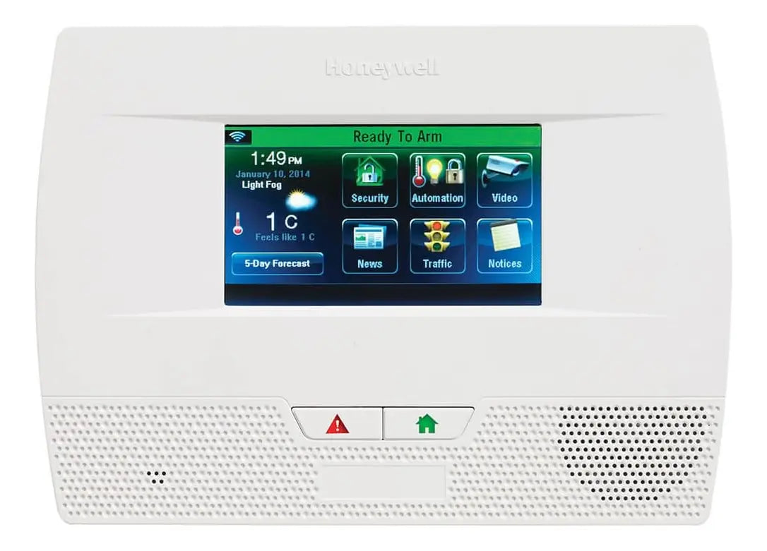Panel De Alarma Touch Lynx L5210 Pantalla 4.3" Honeywell