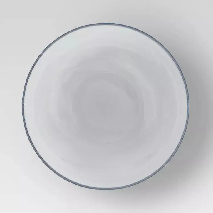 Tazón Bowl Largo De Vidrio 28cm × 6cm Decoración - Threshold