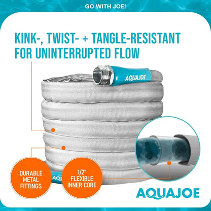 Manguera Aqua Joe Xtreme Fiberjacket 1/2" × 15 M