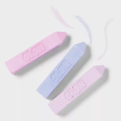 Gises Que Brillan Glow Chalk Con Pluma De Luz - Sun Squad