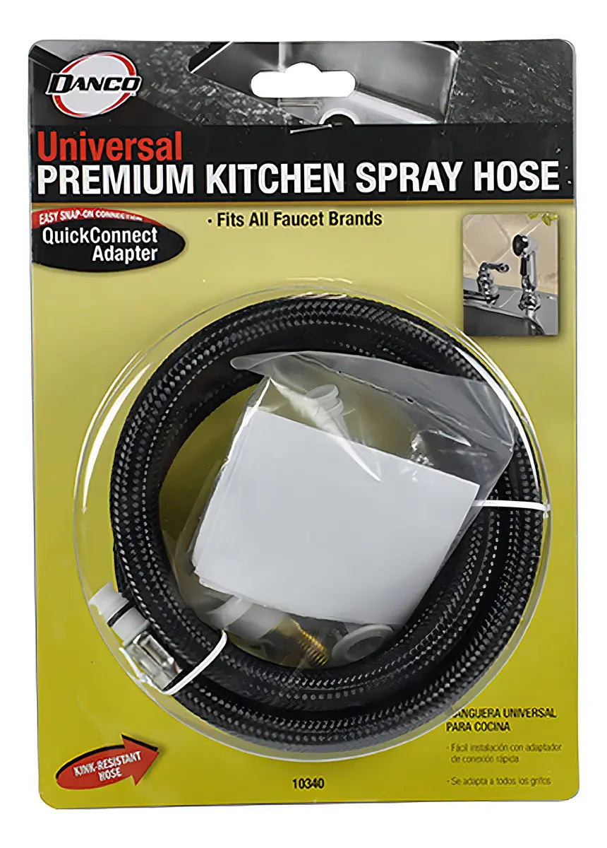 Manguera Side-spray Universal Danco 48 Pul. PVC Trenzado Con Adaptadores