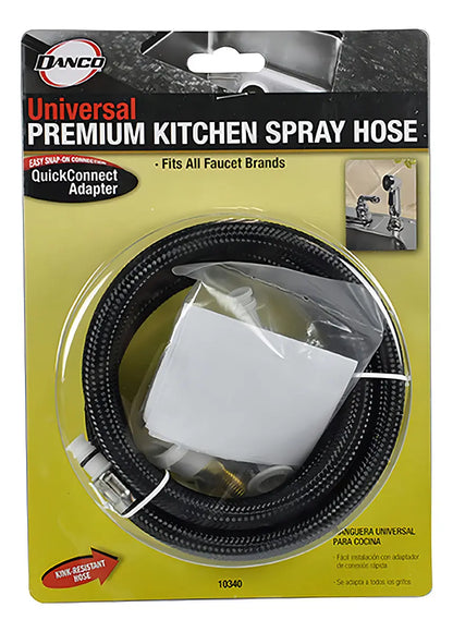 Manguera Side-spray Universal Danco 48 Pul. PVC Trenzado Con Adaptadores