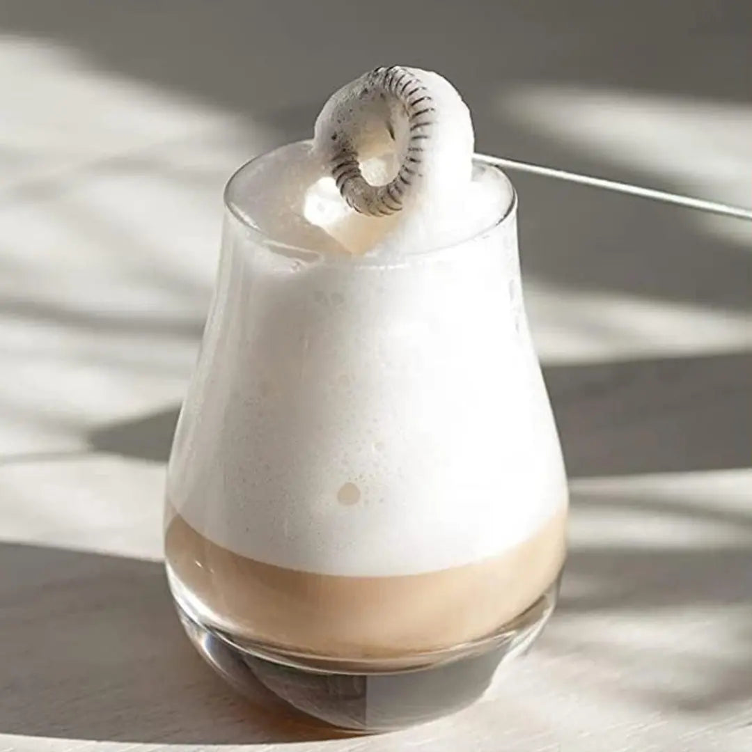 Espumador Eléctrico Ms Café Y Leche De Mano Negro Portátil