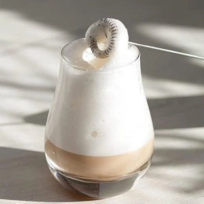 Espumador Eléctrico Ms Café Y Leche De Mano Negro Portátil