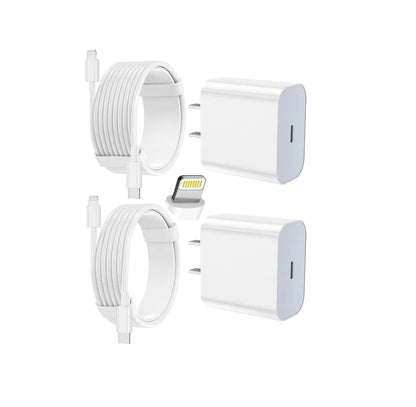 Cargador Rápido iPhone USB-C a Lightning 20W 1.8M MFi - Dayaoncy