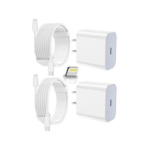 Cargador Rápido iPhone USB-C a Lightning 20W 1.8M MFi - Dayaoncy