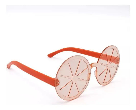 14 Pcs Lentes Redondos Infantiles Rojos Para Juego Y Disfraz