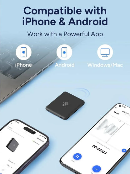 Grabadora Voz 64gb Bluetooth App Cancelación Ia - Izyrec