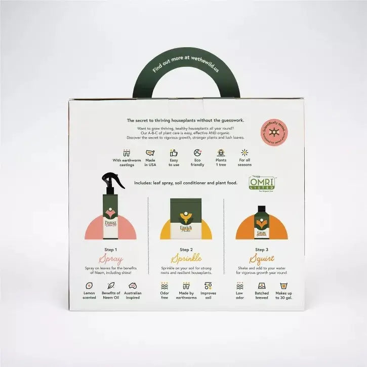 Kit Esencial Para Cuidado De Plantas Orgánico  We The Wild