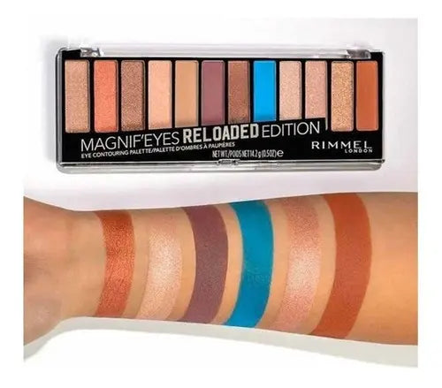 Paleta De Sombras Rimmel London Magnifeyes 012 - Reloaded