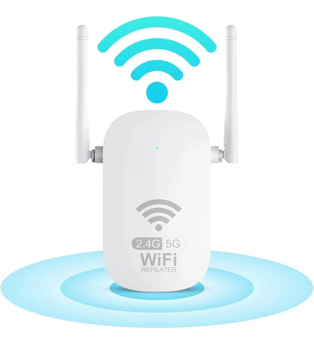 Repetidor WiFi 1200Mbps Banda Dual 5GHz y 2.4GHz