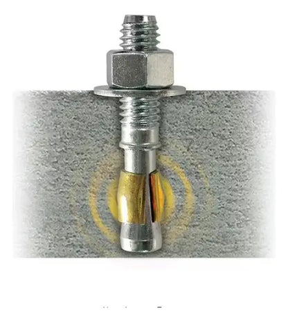 Anclas Wedge 1/2x4-1/4 Acero 25 Pzas - Cobra Anchors