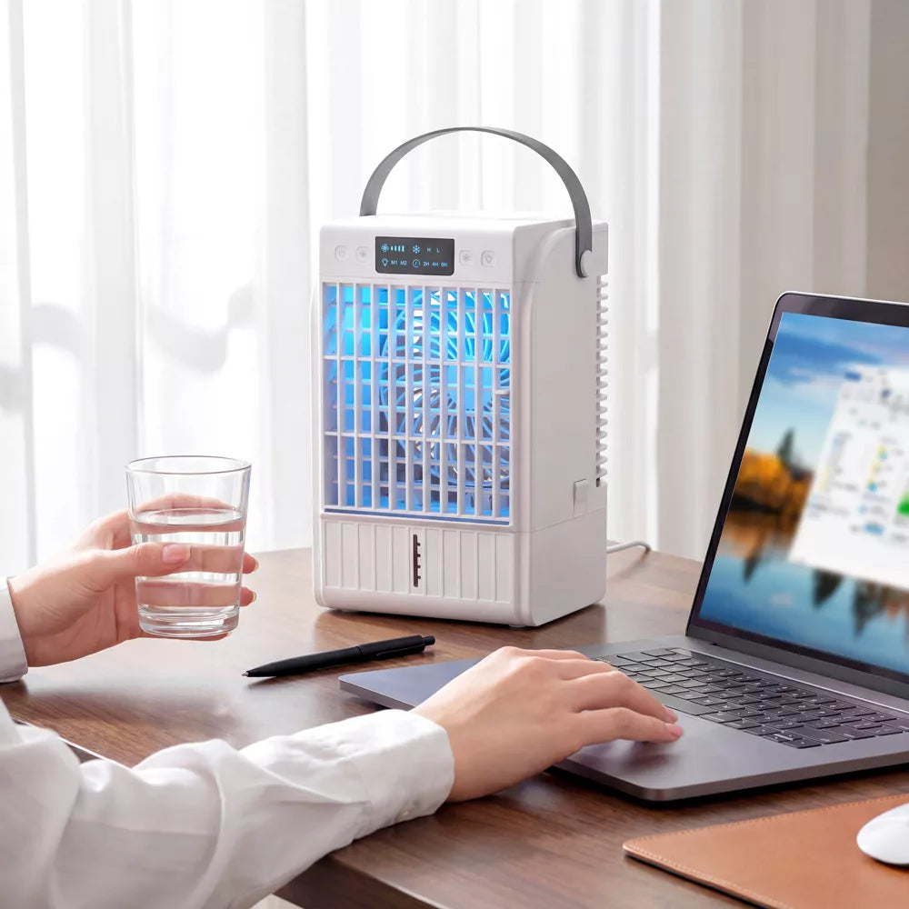 Enfriador De Aire 1.5L RGB Humidificado (Caja Abierta)