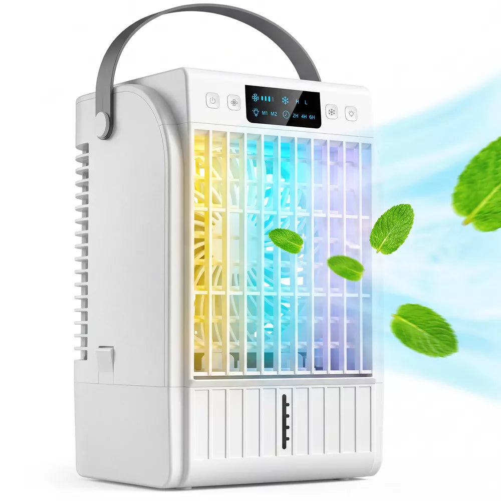 Enfriador De Aire 1.5L RGB Humidificado (Caja Abierta)