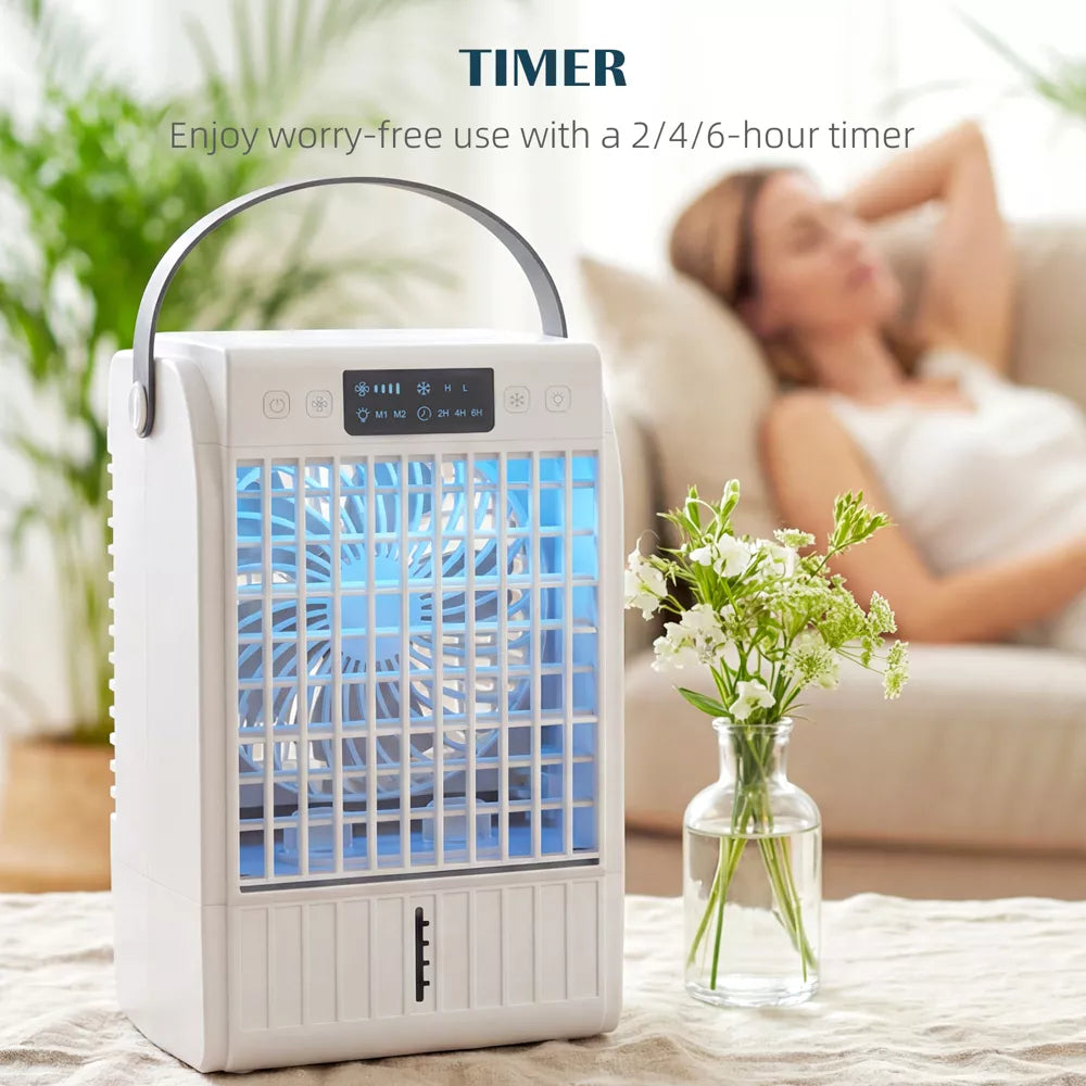 Enfriador De Aire 1.5L RGB Humidificado (Caja Abierta)