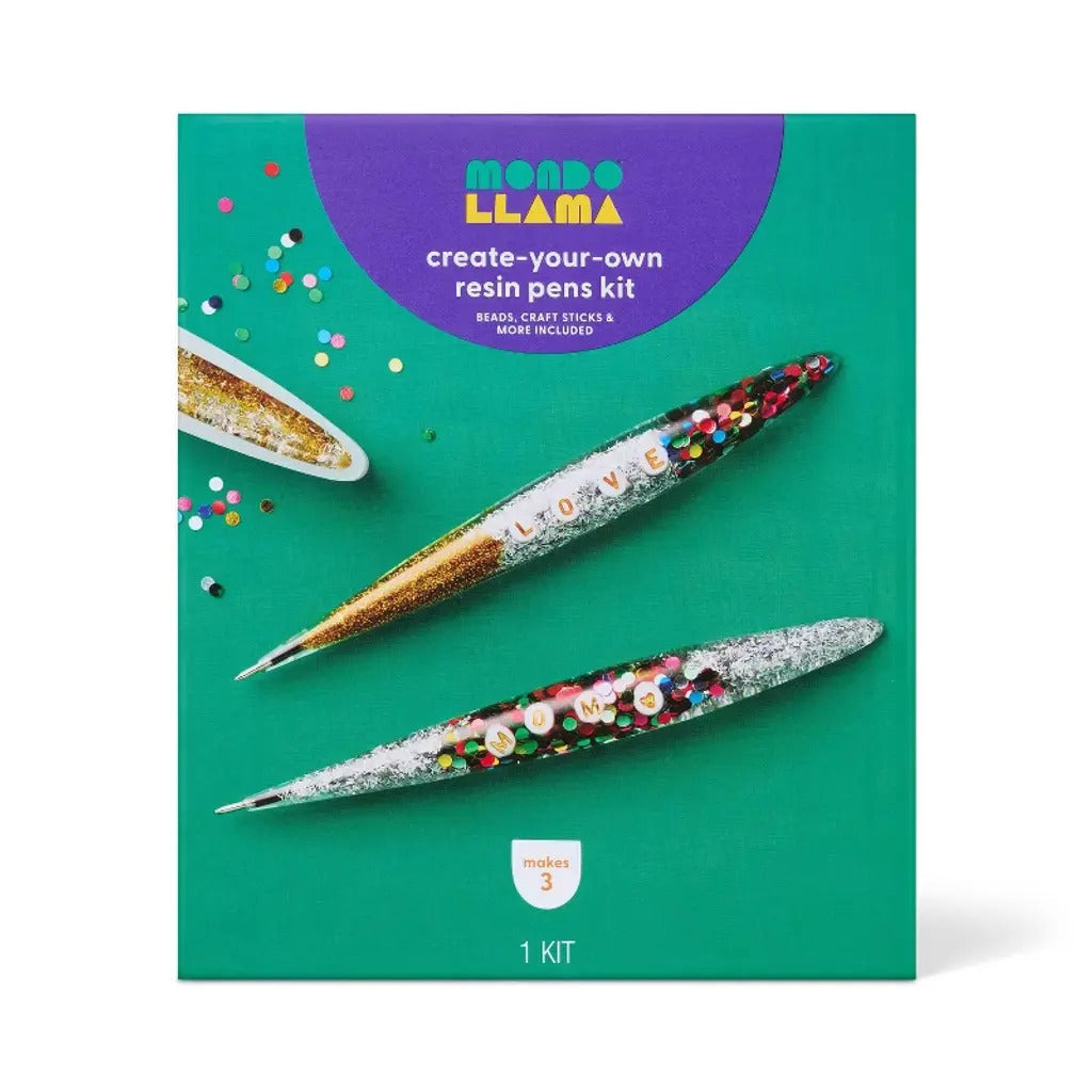 Kit DIY Plumas de Resina 3 Piezas – Manualidades Creativas