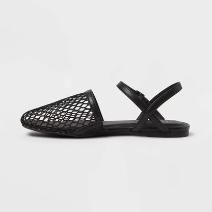 Flats Slingback Fishnet con Memory Foam Mujer  23 MX – A New Day