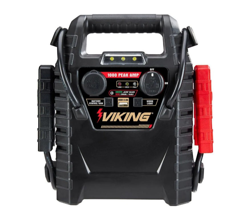 Arrancador Portátil de Batería 1000A con Compresor de Aire 150 PSI - Viking (Sin Caja)