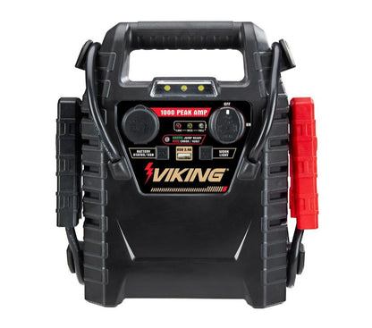 Arrancador Portátil de Batería 1000A con Compresor de Aire 150 PSI - Viking (Sin Caja)