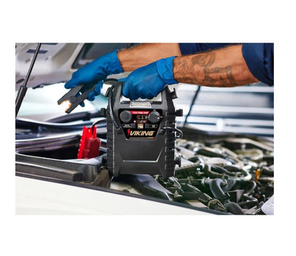 Arrancador Portátil de Batería 1000A con Compresor de Aire 150 PSI - Viking (Sin Caja)